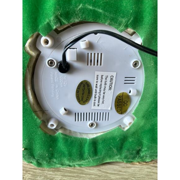 Vintage Department 56 Fiber Optic Haunted House Ghost Bats Lights Up Working - Picture 7 of 12